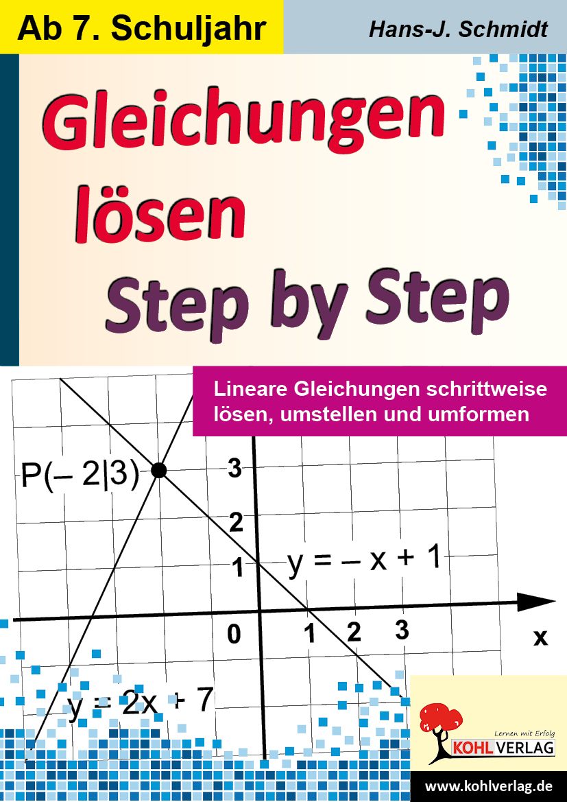 Gleichungen lösen - Step by Step