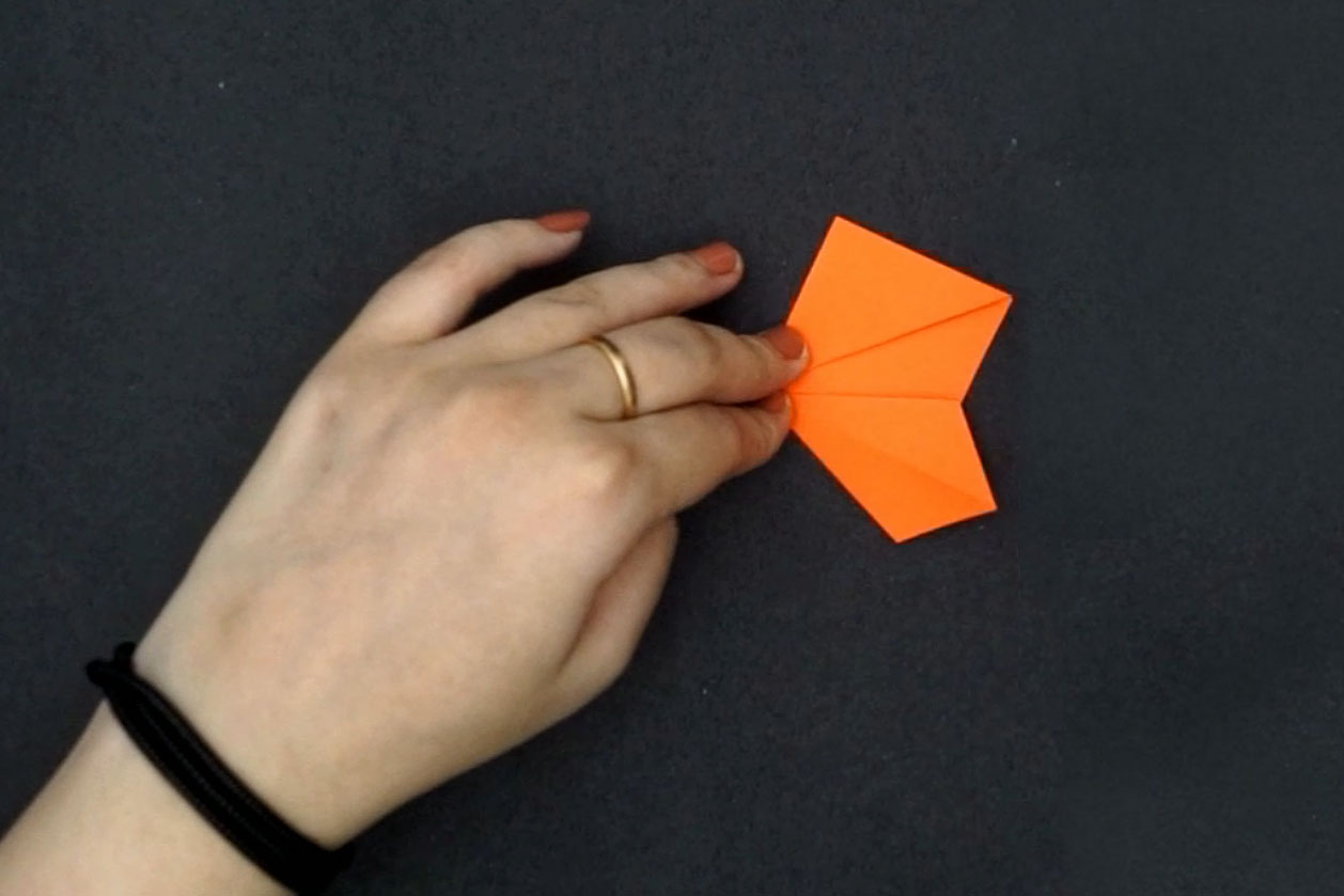 Origami Blumen - Schritt für Schritt mit Vorlage