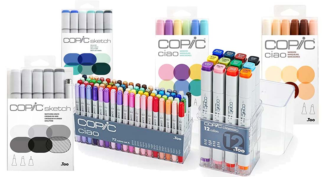 Die beliebtesten Copic Markers im Vergleich