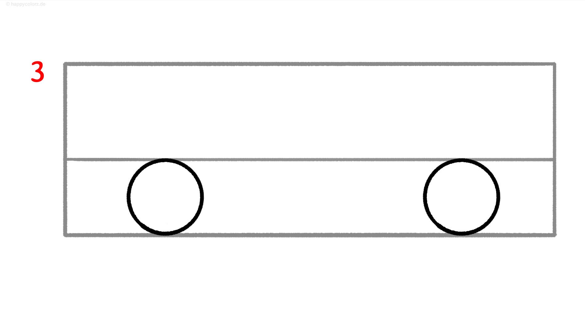 Auto malen - Anleitung