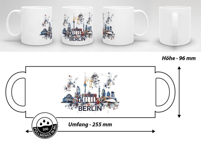 Tasse Berlin Skyline