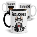 Tasse Frauchens/ Herrchens Trinknapf