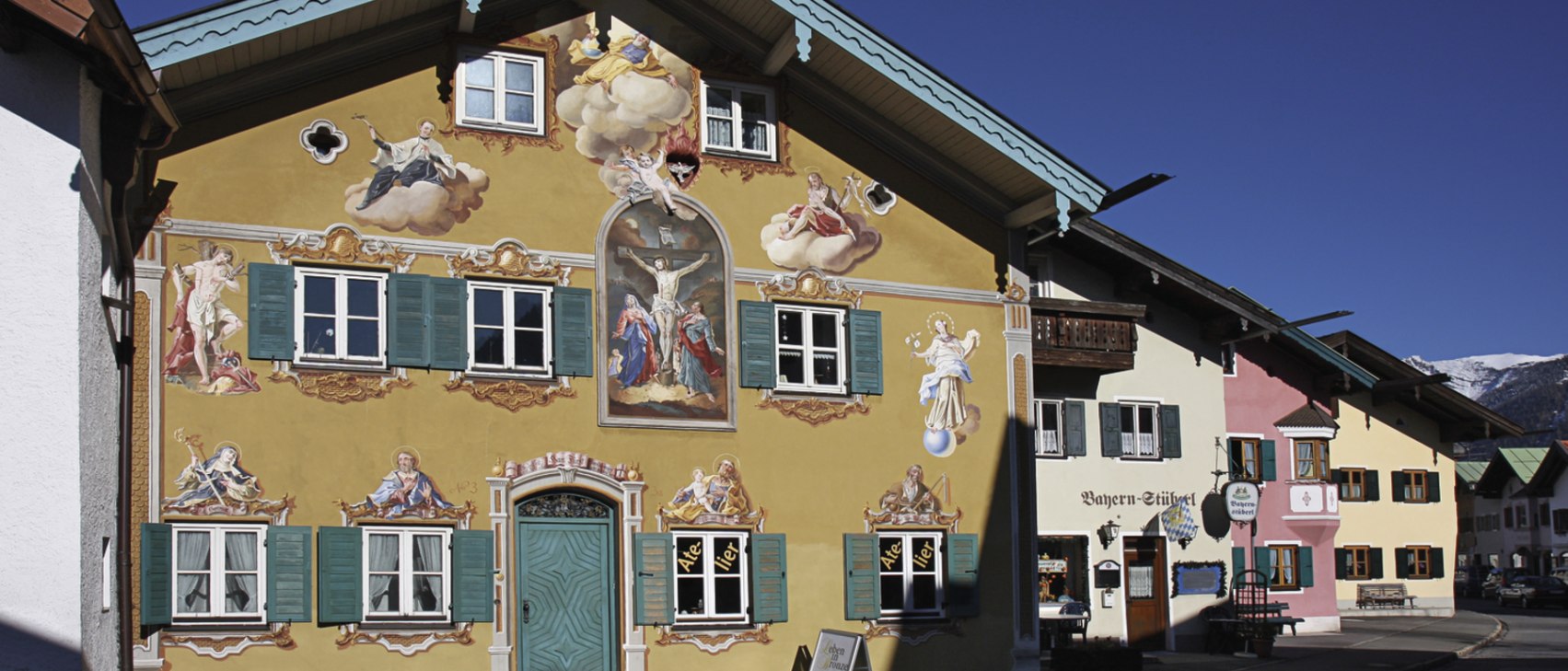 Haus am Mittenwalder Untermarkt, © Alpenwelt Karwendel | Rudolf Pohmann