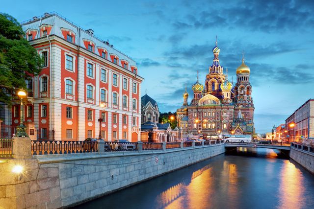 Kirche des Erlösers auf dem Blut in Sankt Petersburg