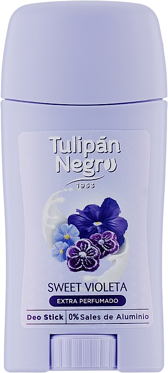 Dezodor stift "Sweet Violet" - Tulipan Negro Deo Stick