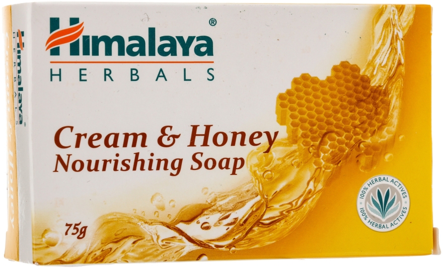 Tápláló szappan normál és száraz bőrre - Himalaya Herbals Cream Honey Soap