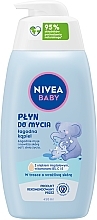 "Gyengéd fürdő" masakodó krém Nivea Baby