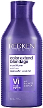 Kondicionáló nem kívánt sárgás tónus semlegesítésére Redken Color Extend Blondage Conditioner