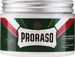 Borotválkozó krém mentollal és eukaliptusszal Proraso Green Pre Shaving Cream