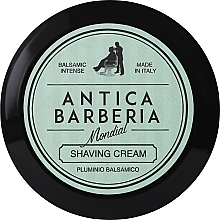 Borotválkozó krém mentollal Mondial Original Citrus Antica Barberia Shaving Cream Menthol