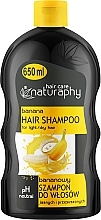 Sampon világos és száraz hajra "Banán" Naturaphy Shampoo