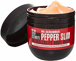 Melegítő anti-cellulit elleni krém Mr.Scrubber Hot Stop Cellulite Pepper Slim Anticellulite Body Wrap