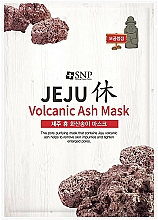 Tisztító arcmaszk vulkanikus hamuval SNP Jeju Rest Volcanic Ash Mask