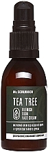 Arckrém teafa hidroláttal Mr.Scrubber Tea Tree Blemish Skin Face Cream