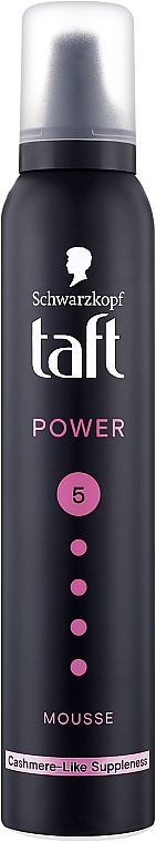 Hajformázó hab "Cashmere Tenderness" megafixáció - Schwarzkopf Taft Power Cashmere Touch Mousse 