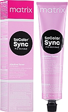 Ammóniamentes hajtonik Matrix SoColor Sync Alkaline Toner