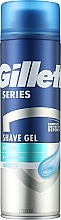 Borotvagél érzékeny bőrre Gillette Series 3X Sensitive Skin Shave Gel for Men