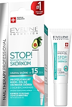 Körömágybőr eltávolító zselé Eveline Cosmetics Nail Therapy Professional