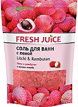 Fürdősó utántöltő Fresh Juice Litchi & Rambutan