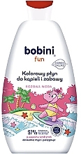 "Rózsa víz" fürdő gél Bobini Fun Bubble Bath & Body High Foam	