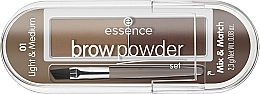 Essence Eyebrow Stylist Set Szemöldök modellező szett