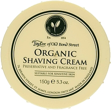 Borotva krém Taylor of Old Bond Street Organic Shaving Cream