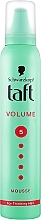 Hajformázó hab vékonyszálú hajra Schwarzkopf Taft Volume Mousse №5