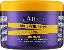 Anti-sárga haj maszk Revuele Anti Yellow Blond Hair Mask