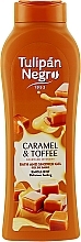 "Karamell Krém" tusfürdő Tulipan Negro Caramel & Toffee Shower Gel