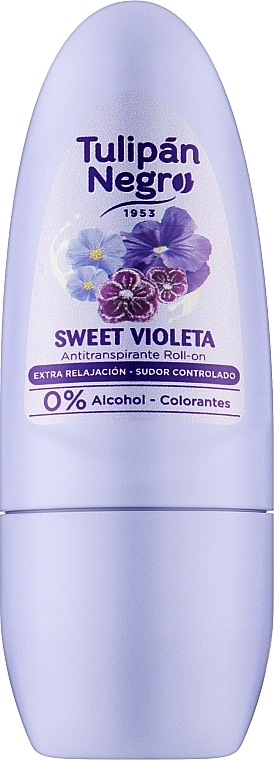 Golyós dezodor "Sweet violet" - Tulipan Negro Deo Roll-On 