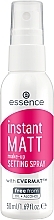 Essence Instant Matt Make-up Setting Spray Sminkfixáló spray