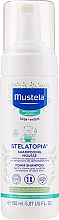 Sampon-hab csecsemőknek Mustela Stelatopia Foam Shampoo