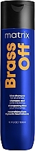 Színvédő sampon Matrix Total Results Brass Off Blue Shampoo For Brunettes