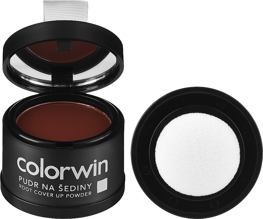 Ősz haj retusáló por - Colorwin Root Cover Up Powder 