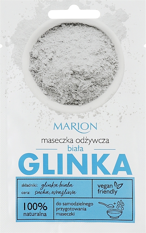 Arcmaszk fehér agyaggal - Marion SPA Mask