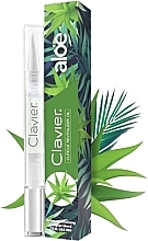 Revitalizáló kutikulaolaj stick "Aloe” Clavier Aloe Cuticule Revitalizer Oil