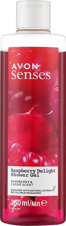 Tusfürdő "Málnás élvezed" - Avon Senses Raspberry Delight Shower Gel