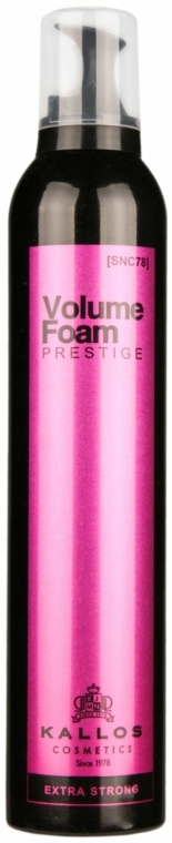 Hajdúsító hab - Kallos Cosmetics Prestige Extra Strong Hold Professional Volume