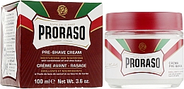 Borotválkozó krém Proraso Red Pre Shaving Cream