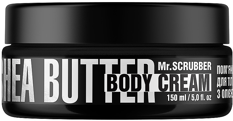 Puhító testkrém shea vajjal - Mr.Scrubber Body Couture Shea Butter