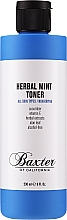 Arctonik Baxter of California Herbal Mint Toner