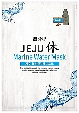 Helyreállító szövetmaszk tengeri vízzel SNP Jeju Rest Marine Water Mask