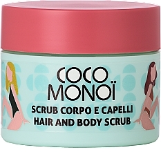 Haj- és testradír Coco Monoi Hair And Body Scrub