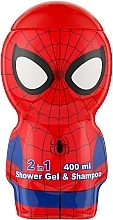 2in1 Duschgel und Shampoo für Kinder Air-Val International Spider-man Shower Gel & Shampoo 2D