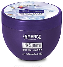 L'Amande Iris Supremo Feuchtigkeitsspendende Körpercreme mit Nachtkerzenöl und Vitamin E