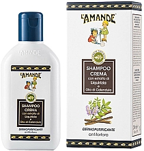 Creme-Shampoo gegen Schuppen und juckende Kopfhaut mit Lakritze-Extrakt und Ringelblumenöl L'amande Marseille Liquirizia Anti Schuppen Creme Shampoo