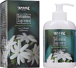 L'Amande Gelsomino Supremo Liquid Cleanser Flüssige Handseife mit Jasminduft