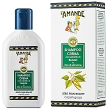 Seboregulierendes Creme-Shampoo für fettiges Haar mit Birkenextrakt L'amande Marseille Shampoo Crema