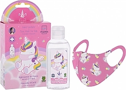 Set Air-Val International Eau My Unicorn Antibacterial Set (sanitizer/100ml + f/mask/1pcs)