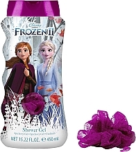 Körperpflegeset Air-Val International Frozen Disney Frozen 2 (Duschgel 450ml + Badeschwamm)